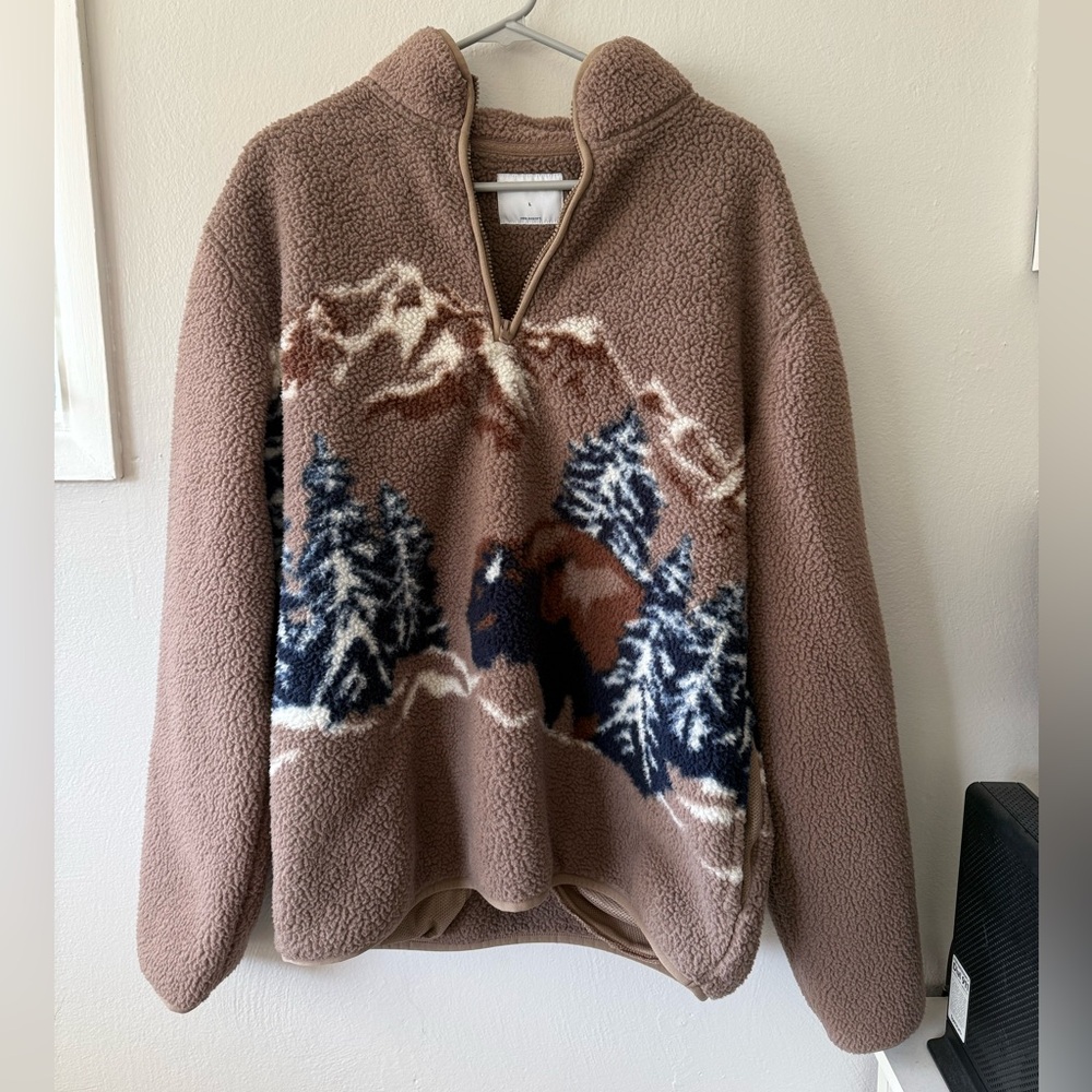 Old Navy Bison Sherpa